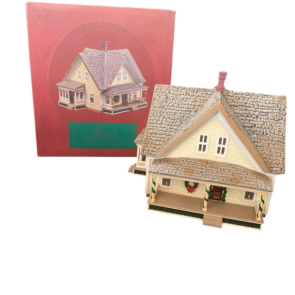 Hallmark Sarah Plain and Tall Collection Sarah's Prairie Home HO Scale 1994